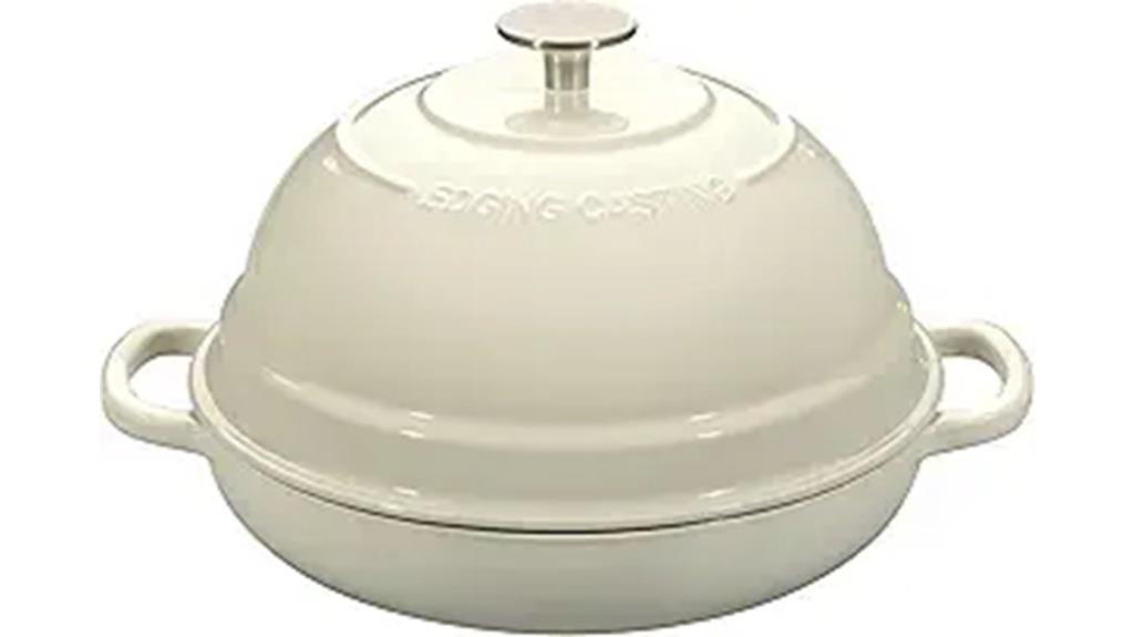 enameled cast iron dutch oven