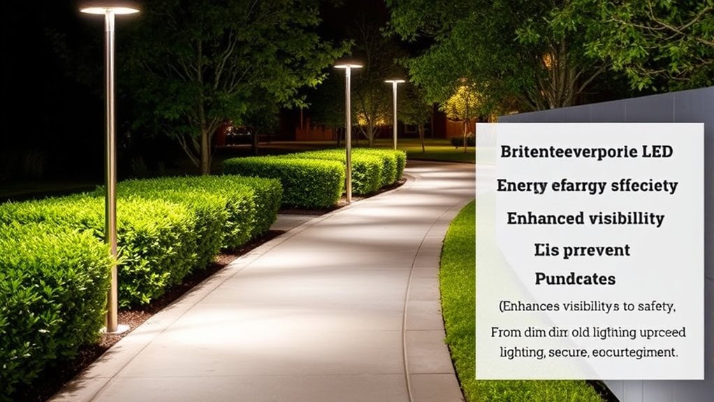 enhanced safety through lighting