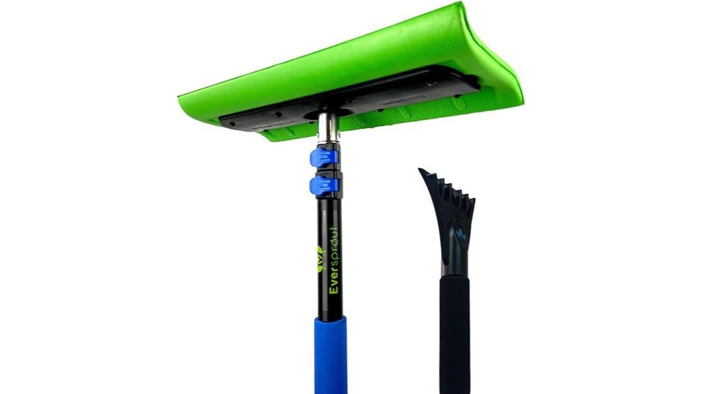 extendable snow and ice tool