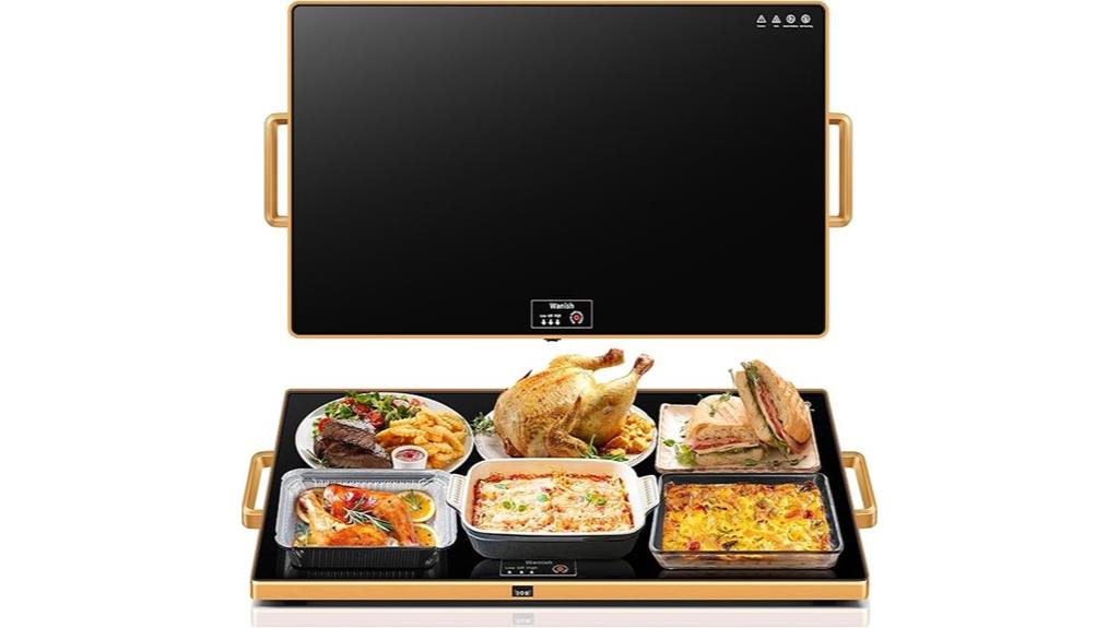 extra large electric food warmer