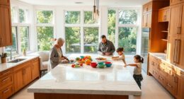 family friendly kitchen design