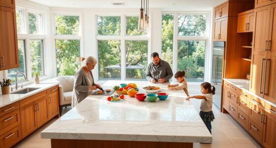 family friendly kitchen design