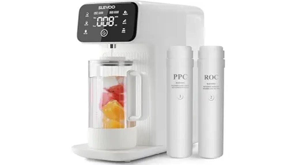 filtered water with minerals