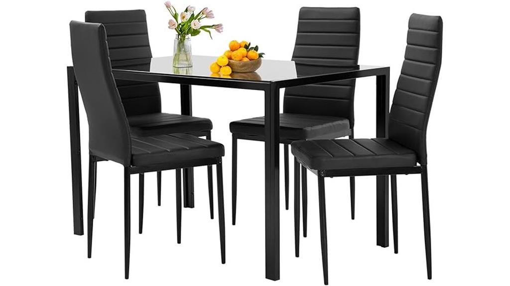 five piece dining set