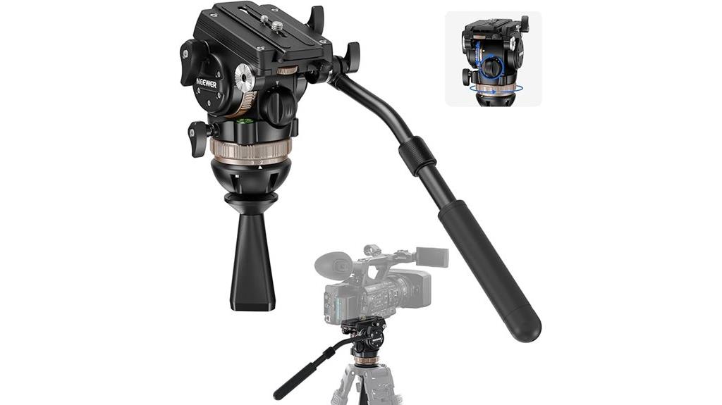 fluid head with counterbalance