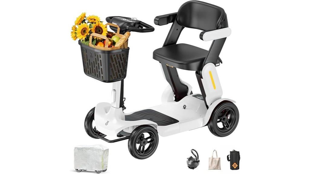 foldable adult mobility scooter