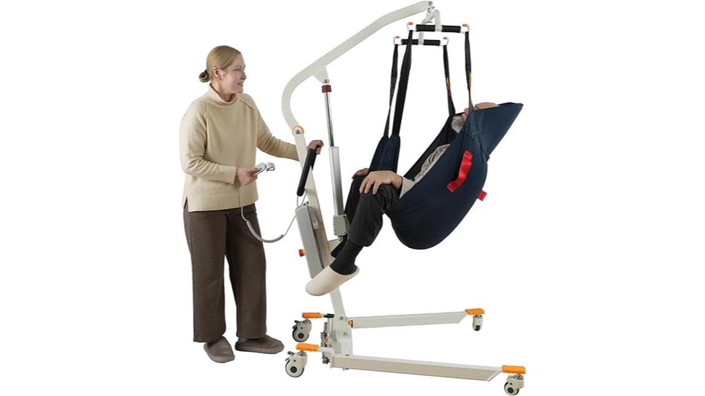 foldable electric patient lift