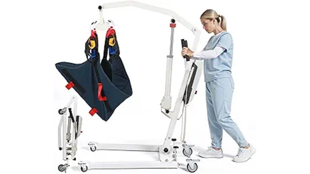 foldable electric patient lift