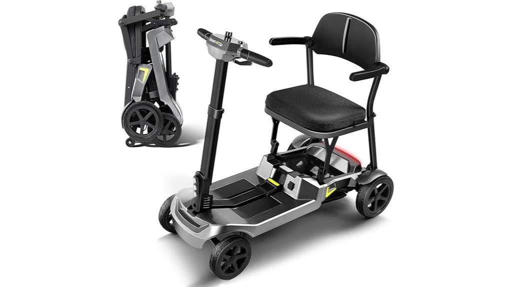 foldable electric travel scooter