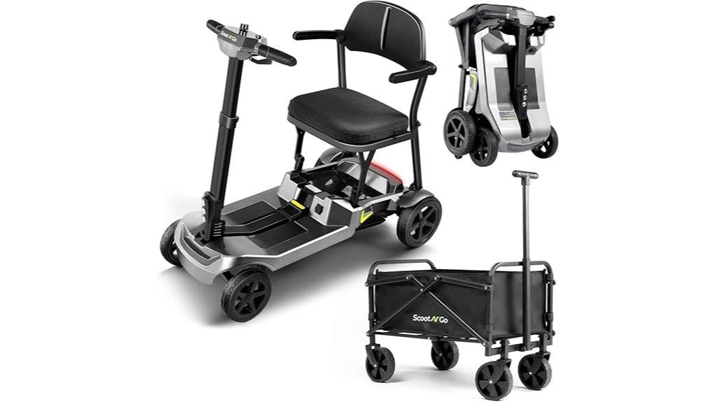 foldable lightweight senior scooter