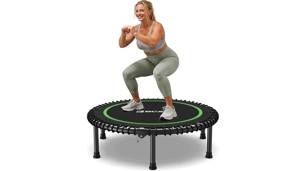 foldable mini trampoline 450 550lbs