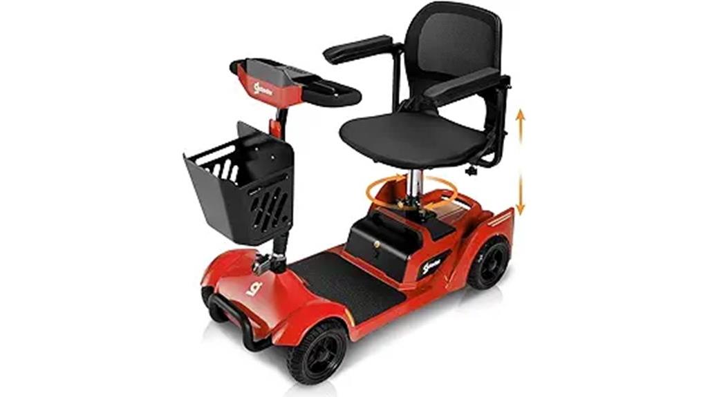 foldable senior electric scooter