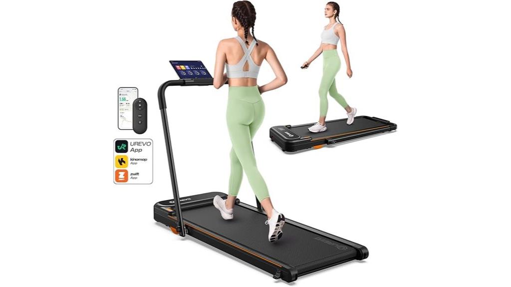 foldable smart treadmill