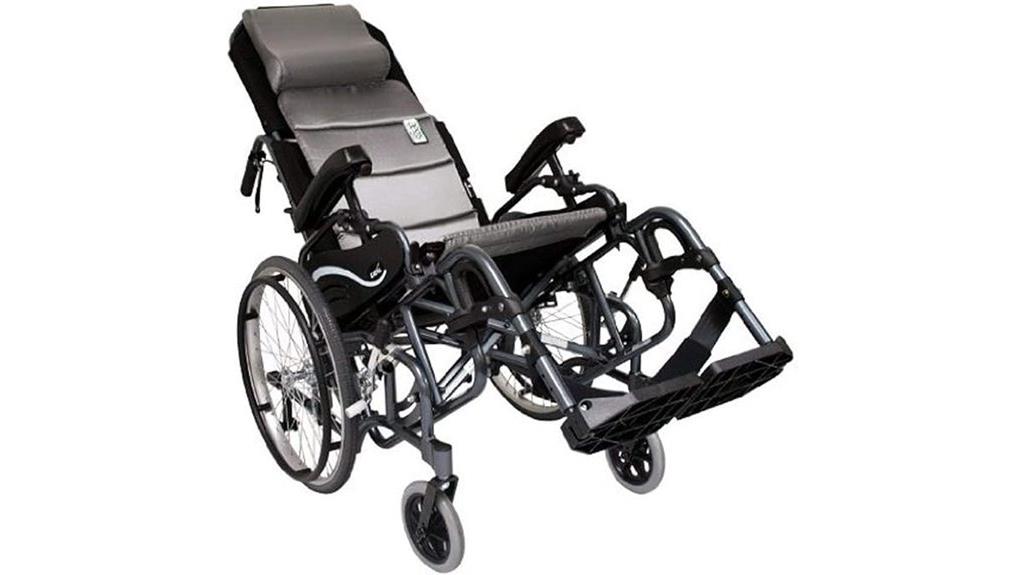 foldable tilt in space wheelchair