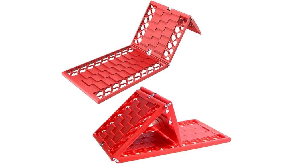 foldable tire traction pads