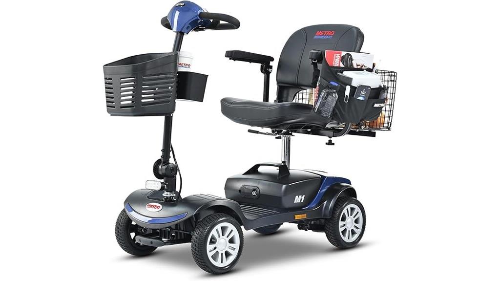 folding electric mobility scooter