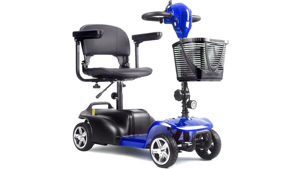 four wheel adult mobility scooter