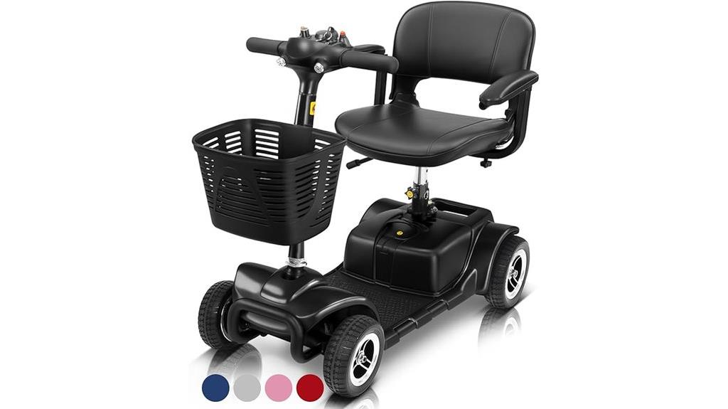 four wheel electric scooter