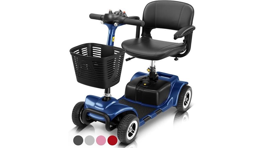four wheel mobility scooter