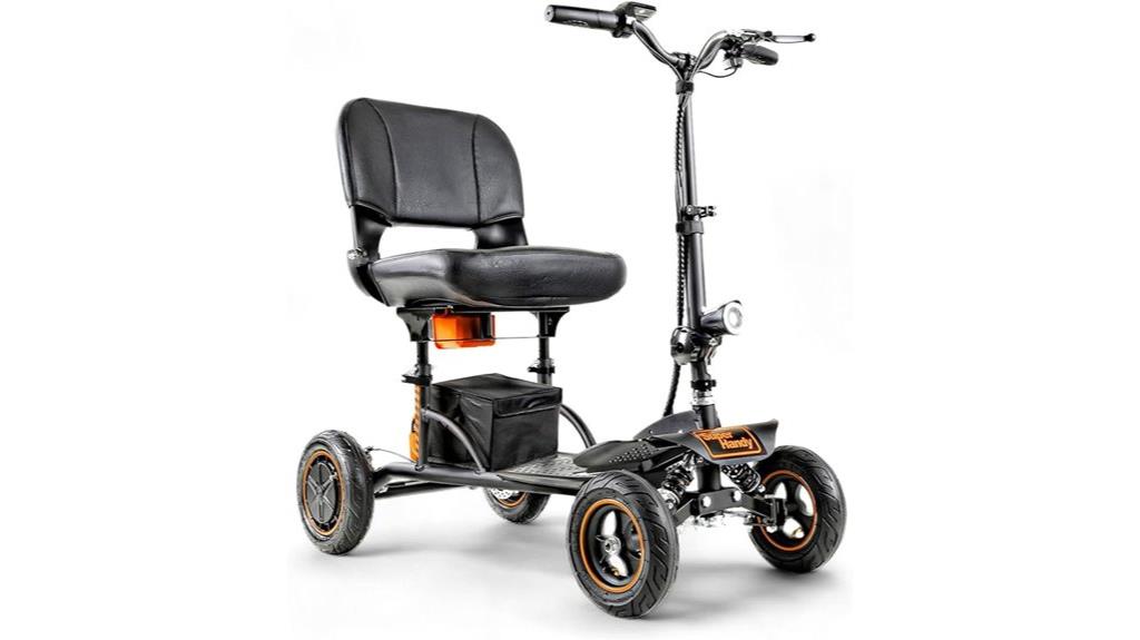 four wheel mobility scooter