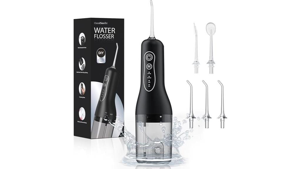 fresh water flosser device