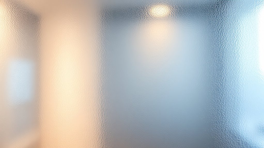 frosted glass privacy solution