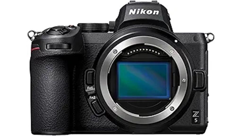 full frame mirrorless camera