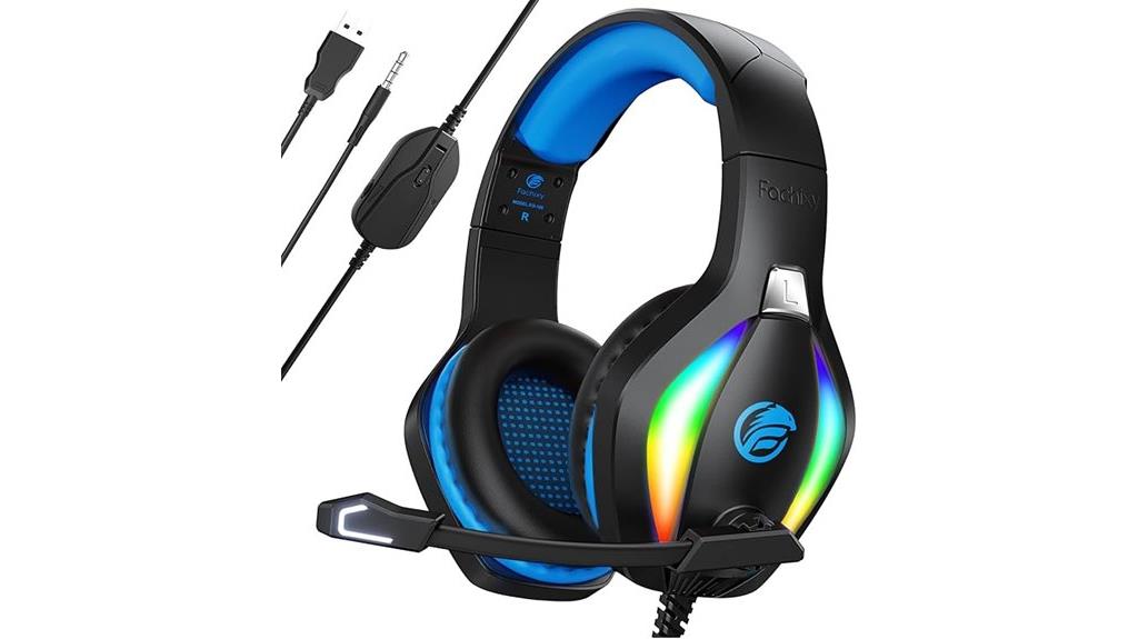 gaming headset with microphone