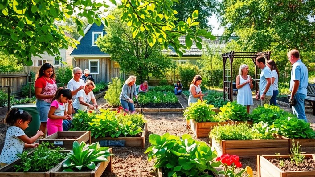 gardening fosters community bonds