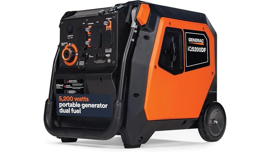 generac 5200 watt dual fuel