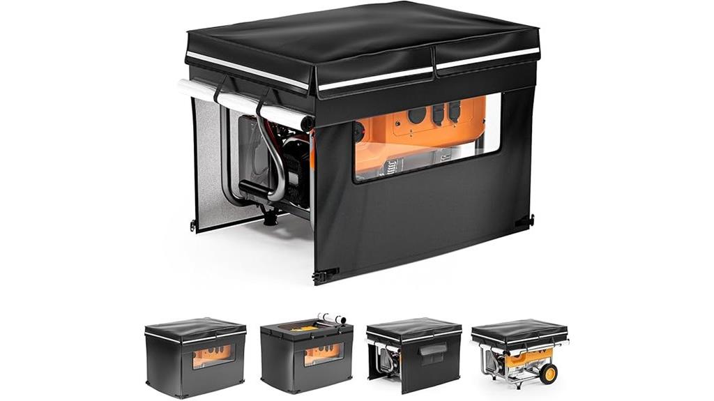 generator cover dimensions