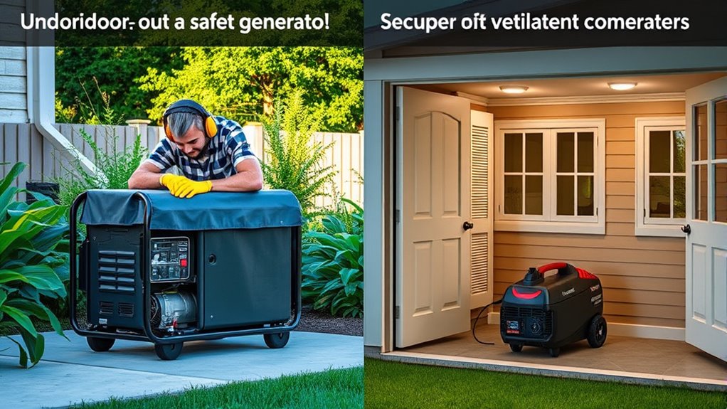 generator safety precautions