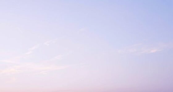 gentle blue and purple