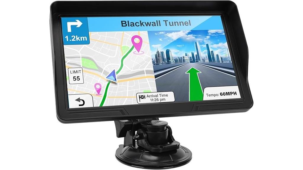 gps with large hd screen