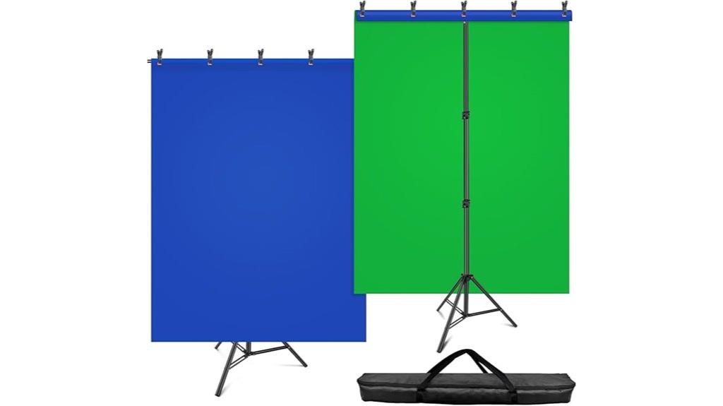 green blue screen backdrop