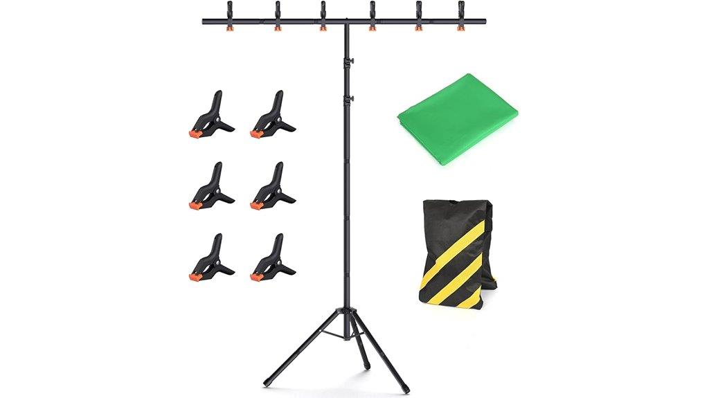 green screen kit with stand