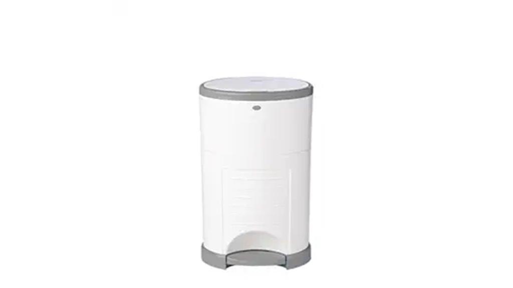 hands free mini diaper pail