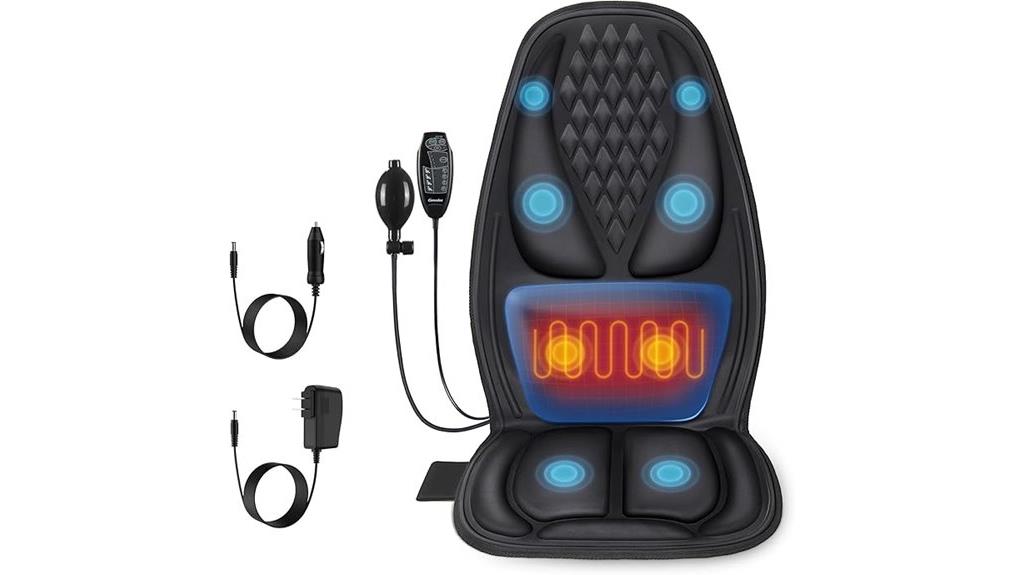 heated back lumbar traction