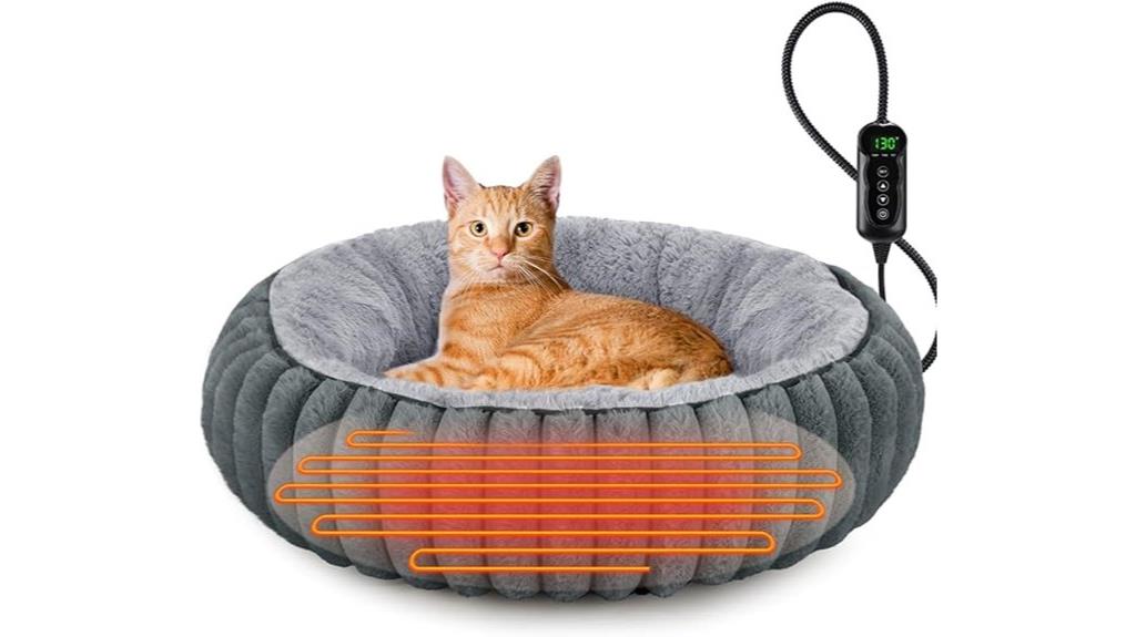 heated cat bed indoor