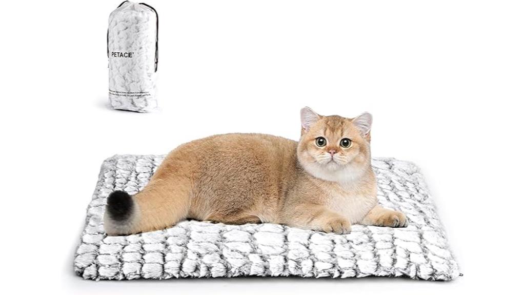 heated cat bed mat