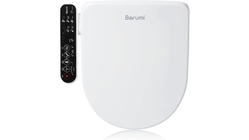 heated self cleaning bidet