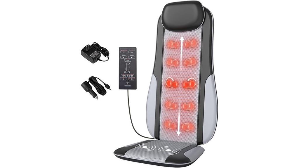 heated shiatsu seat cushion