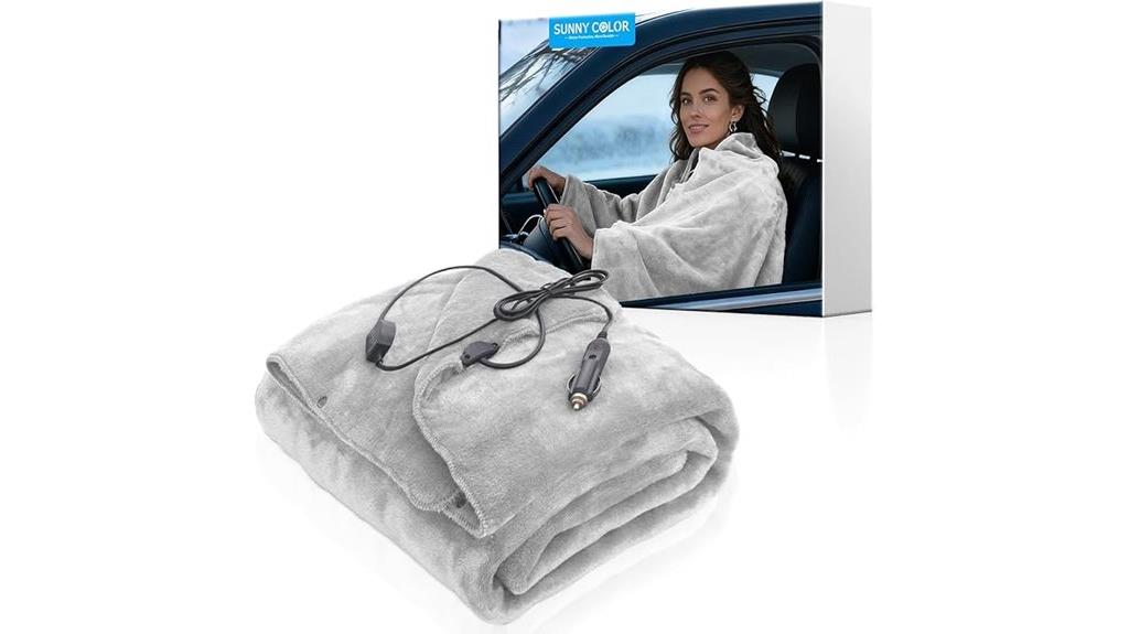 heated travel blanket controller