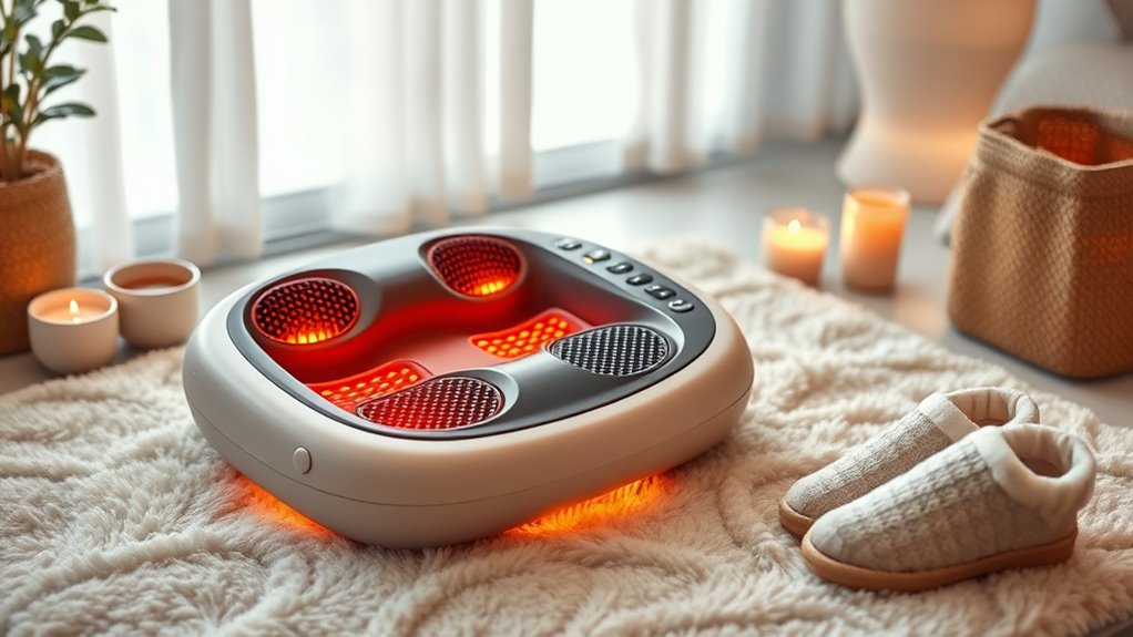 heating massage size safety