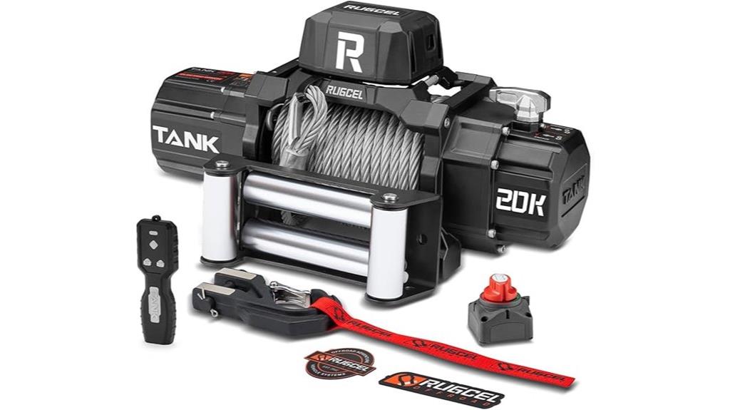 heavy duty 12v truck winch