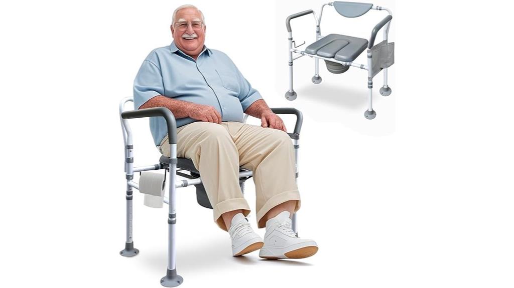 heavy duty bariatric commode