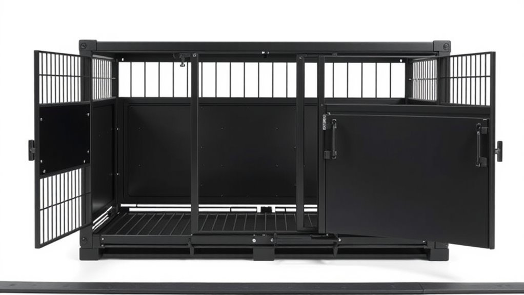heavy duty crate with divider