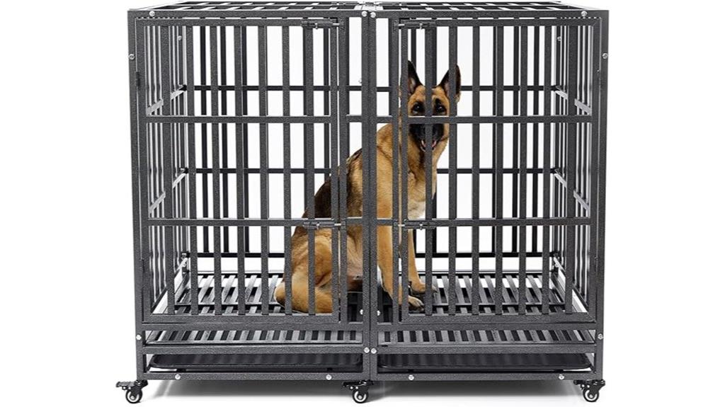 heavy duty dog crate