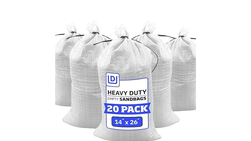 heavy duty sand bag pack