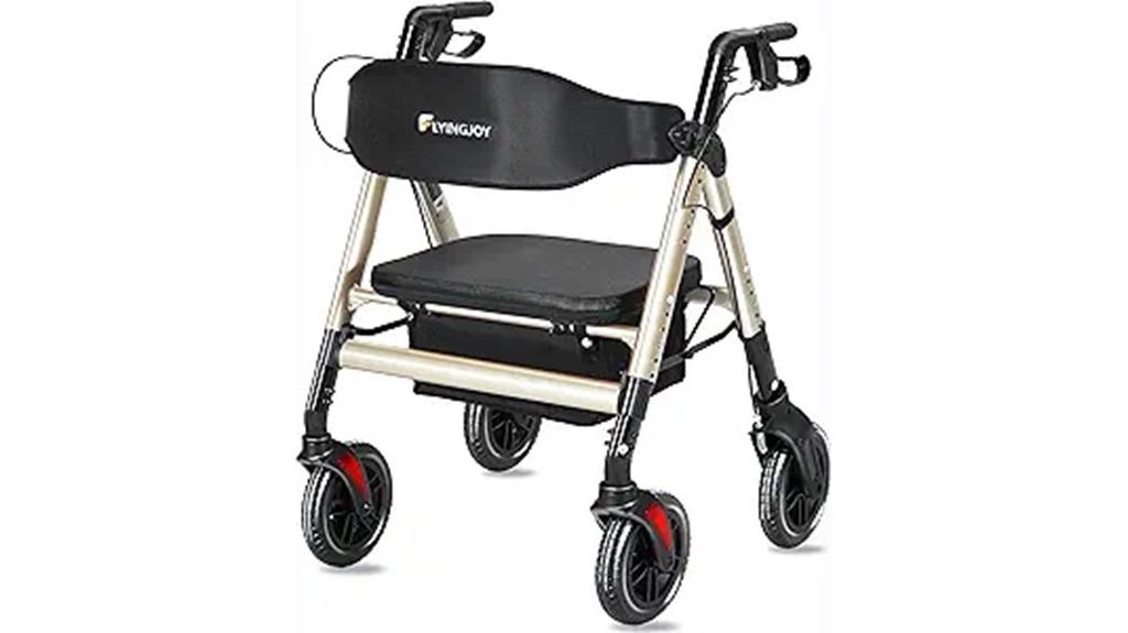 heavy duty senior rollator